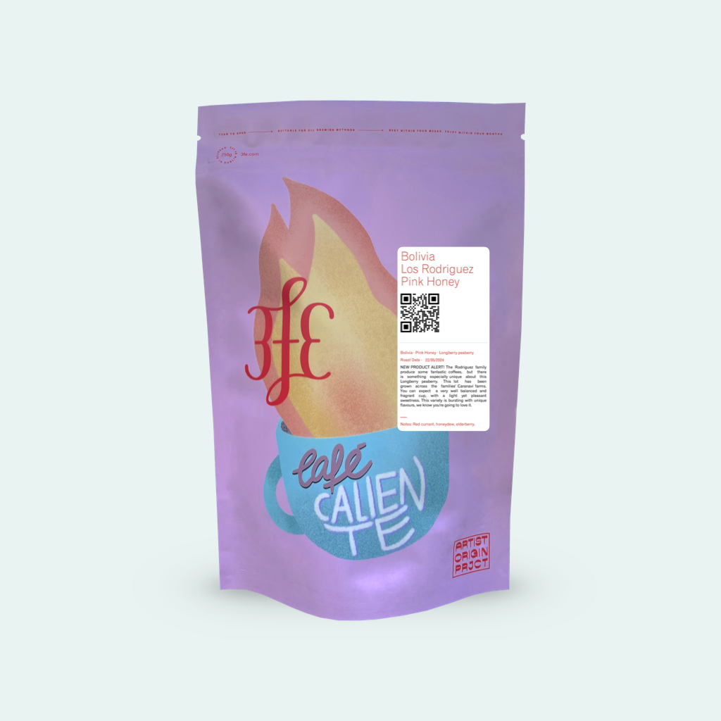 Bolivia - Los Rodriguez: Pink Honey, Longberry Peaberry packshot