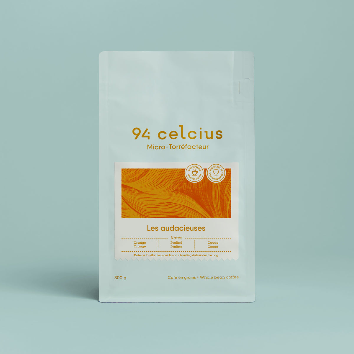 Les audacieuses (espresso) packshot