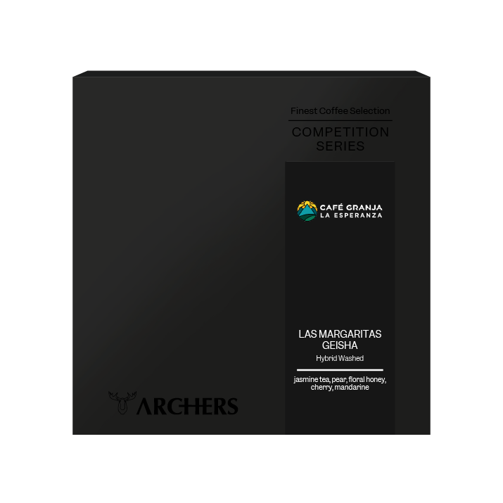 Colombia - Las Margaritas, Geisha Hybrid Washed packshot