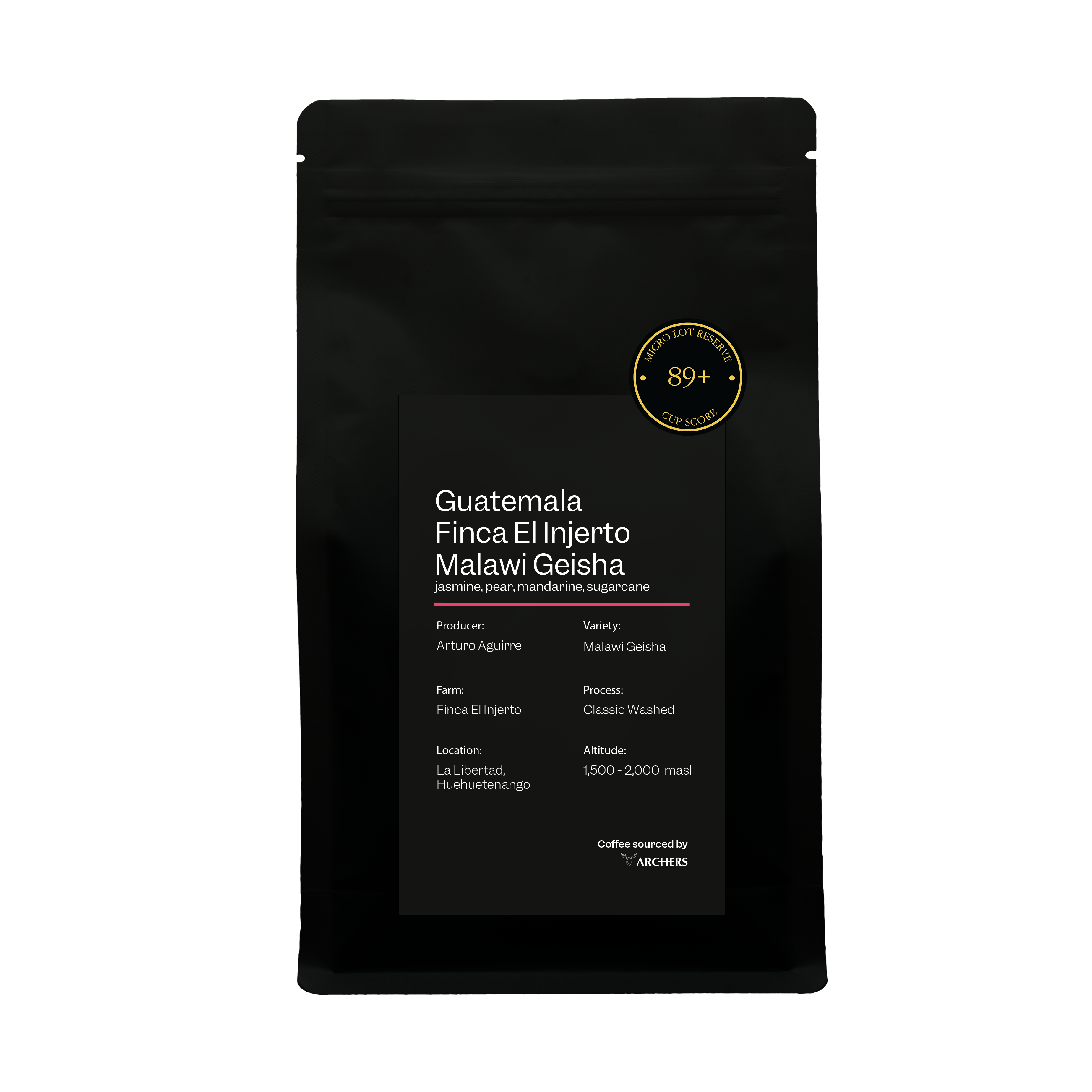 Guatemala - Finca El Injerto, Malawi Geisha packshot