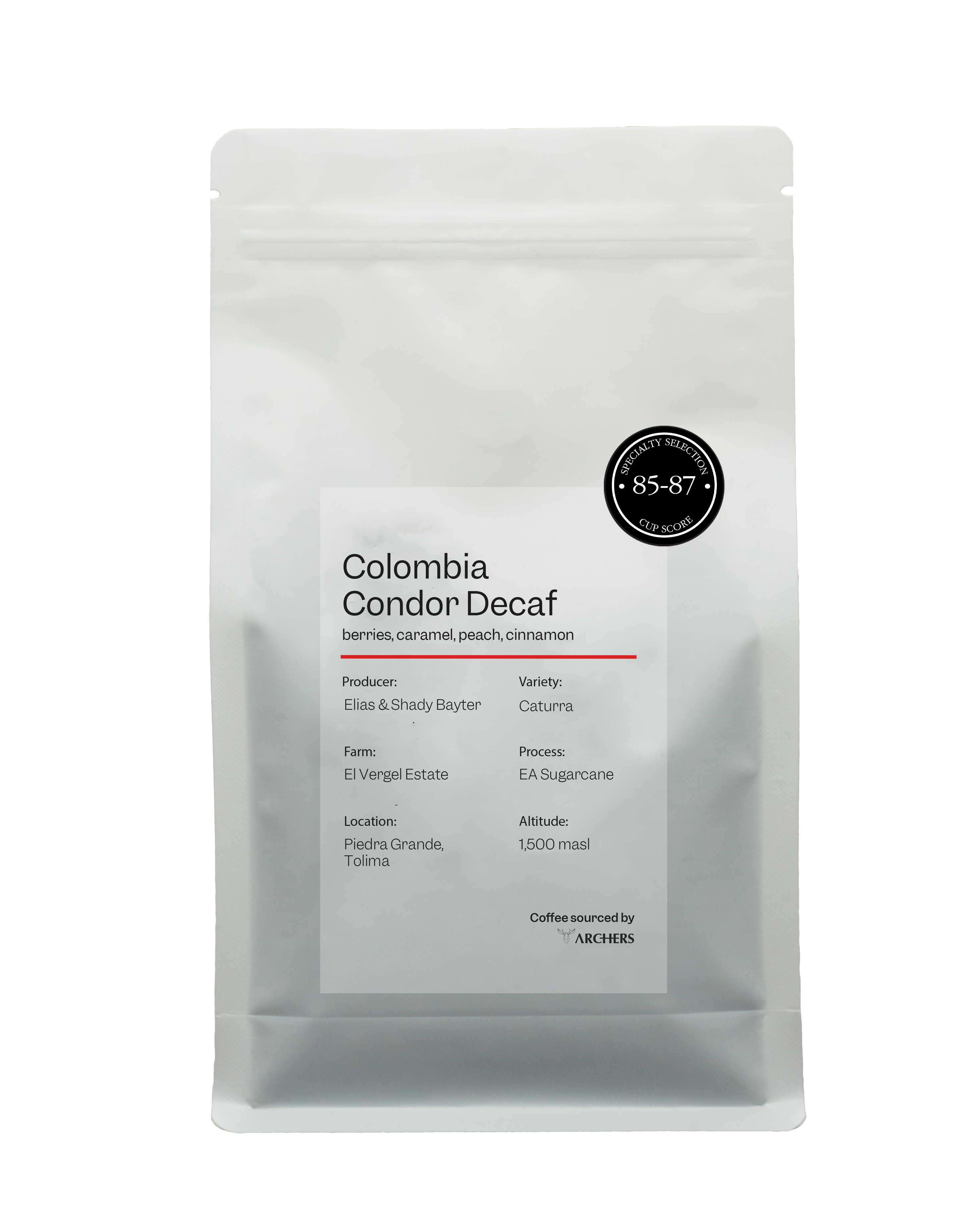 Colombia - Condor, Decaf packshot