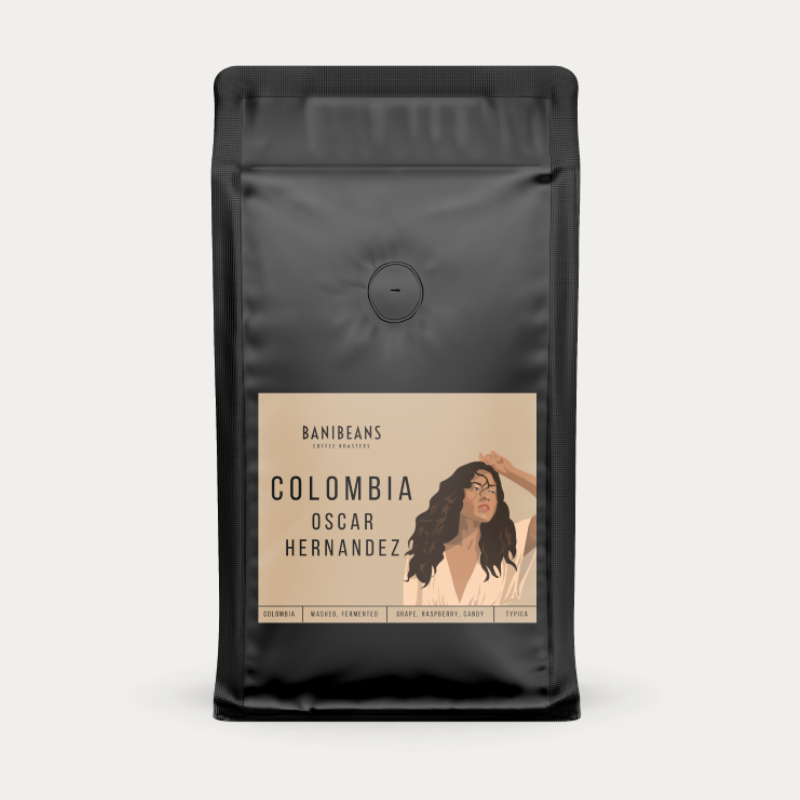 Colombia Oscar Hernandez - thermal shock washed typica packshot