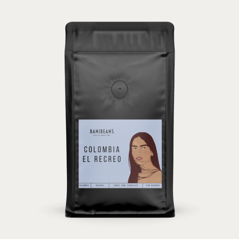 Colombia El Recreo - Natural Pink Bourbon packshot