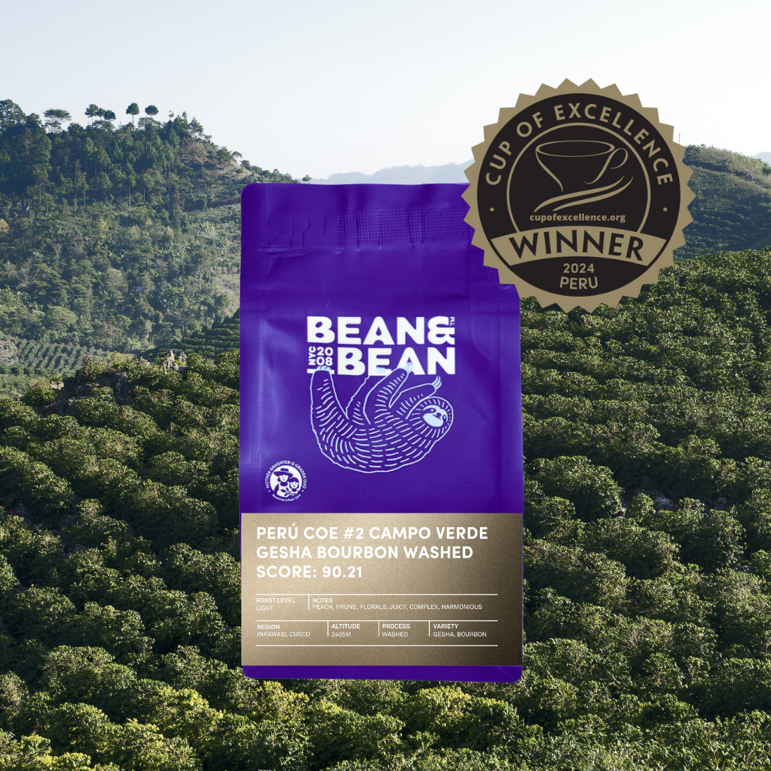 Peru Cup of Excellence #2 Gesha Bourbon Washed packshot