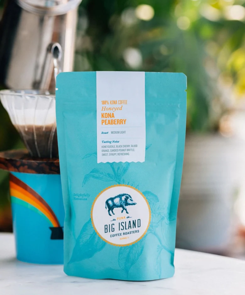 Honeyed Kona Peaberry packshot