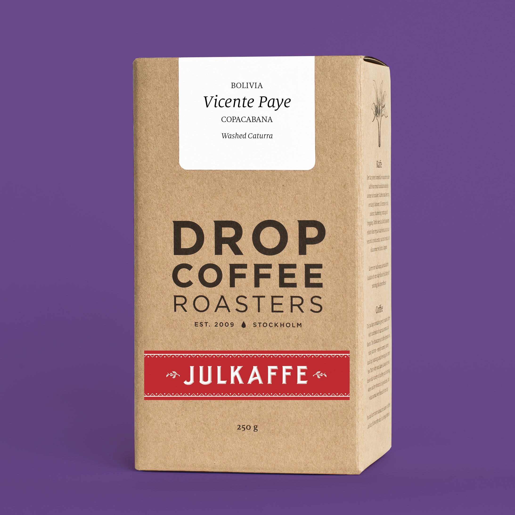 Christmas Coffee 2025 - Vicente Paye packshot