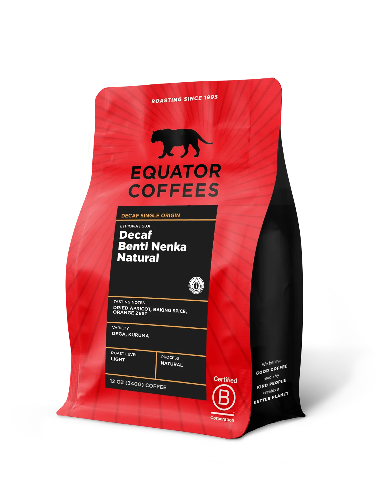 Decaf Ethiopia Benti Nenka Natural packshot
