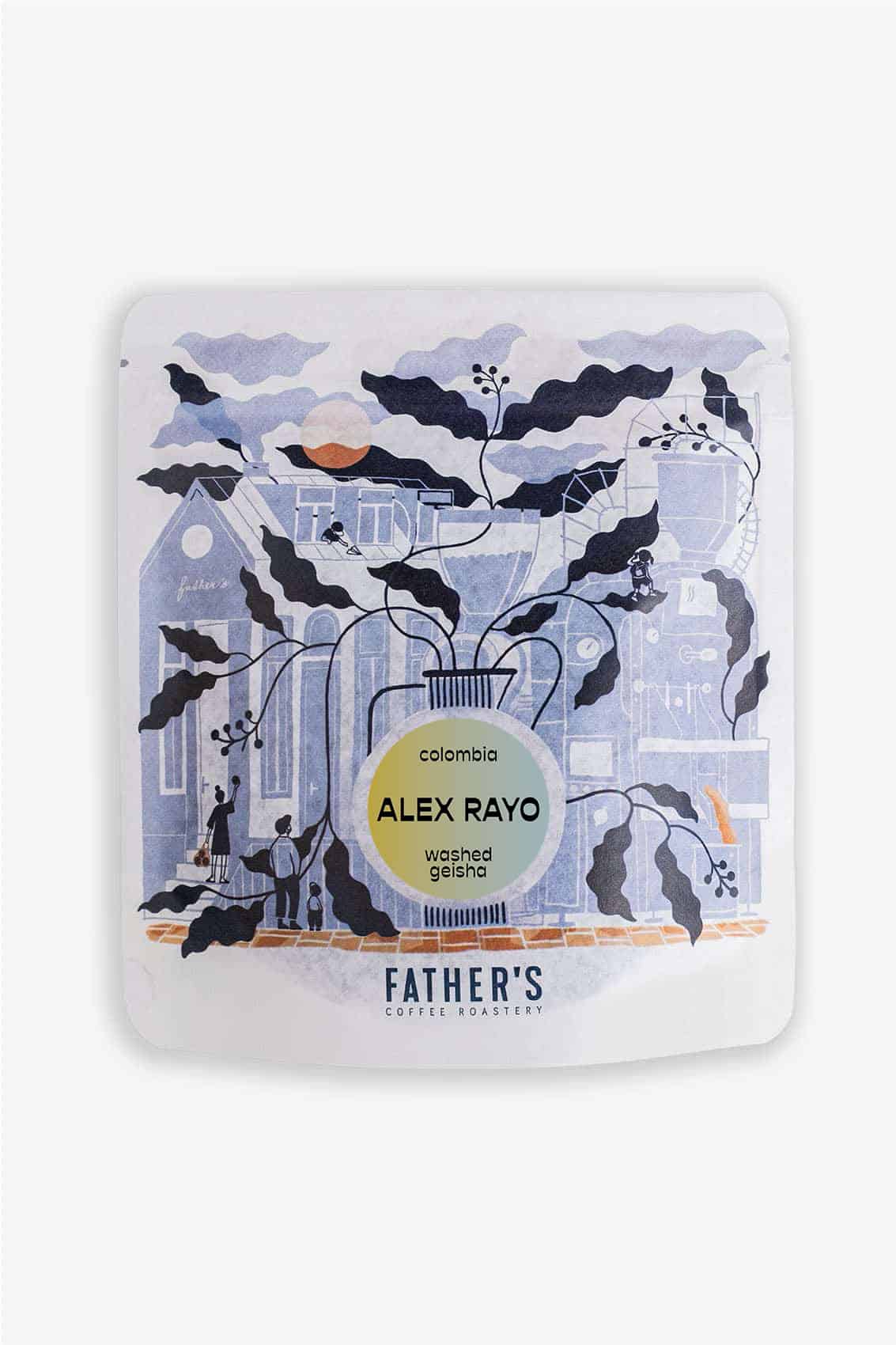 Kolumbie – Alex Rayo - Filter packshot
