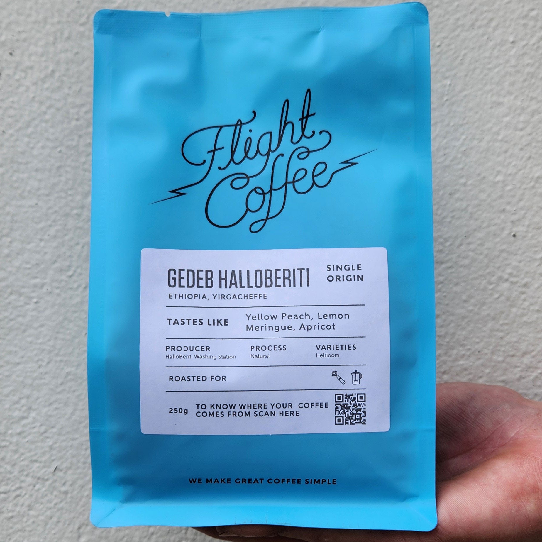 Gedeb Halloberiti - Ethiopia - Yirgacheffe - Espresso packshot