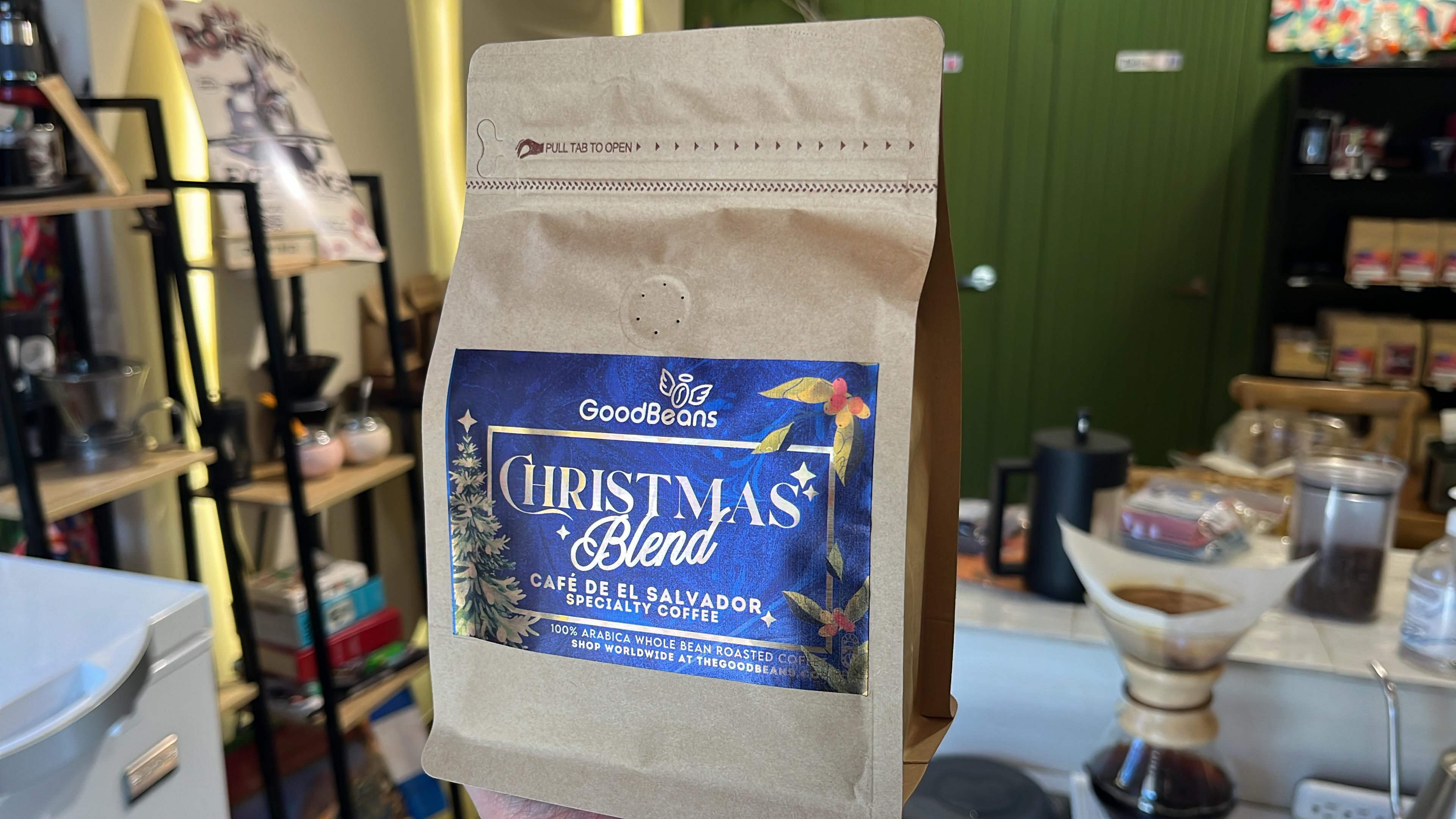 GoodBeans Christmas Blend 2025 packshot