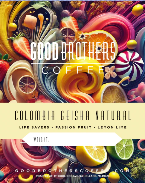 Colombia Geisha Natural Finca El Pariaso / Diego Bermudez