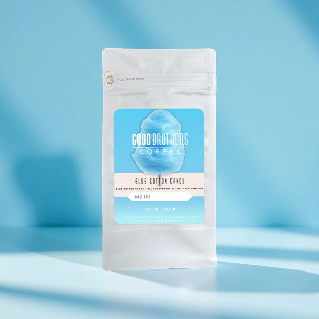 Blue Cotton Candy - Green Beans