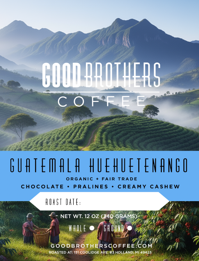 Guatemala Huehuetenango Fair Trade Organic packshot