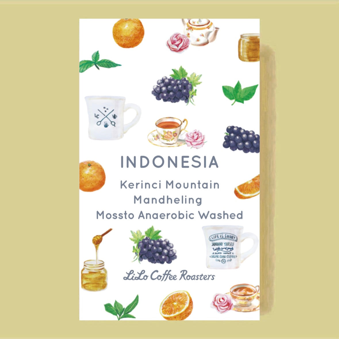 INDONESIA Kerinci Mountain Mandheling Mossto Anaerobic Washed packshot