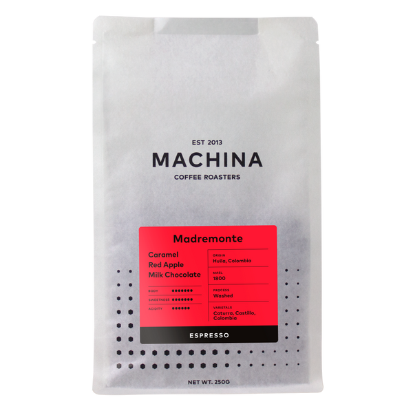 Madremonte, Colombia - Espresso packshot