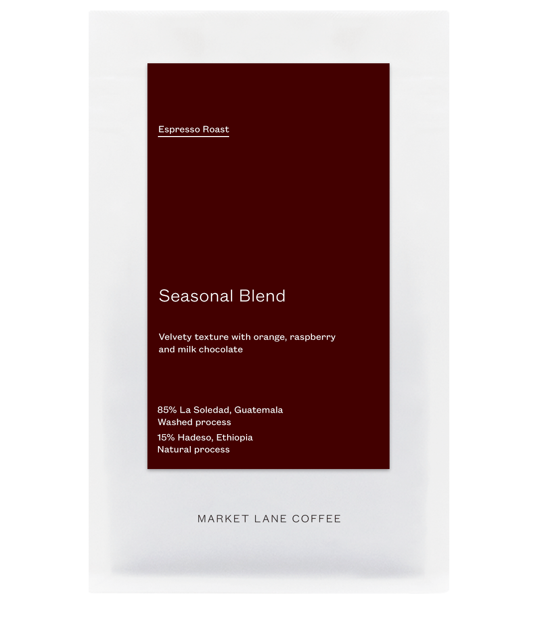 Seasonal Blend - Espresso packshot