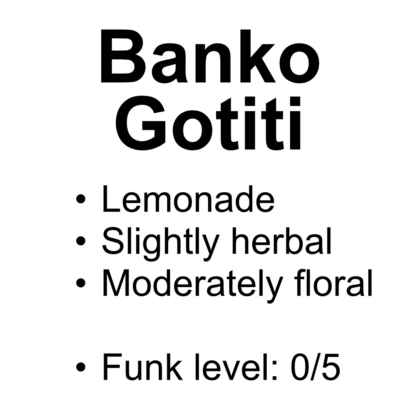 Banko Gotiti - Washed - French Roast packshot