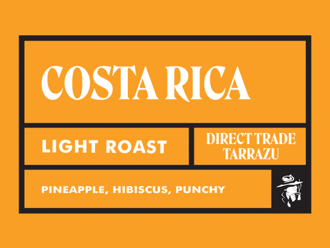 Costa Rica Tarrazu - Light Roast packshot