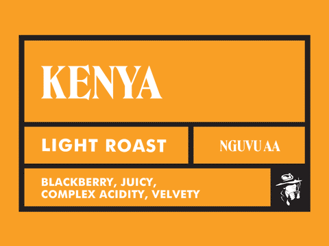 Kenya Nguvu AA - Light Roast packshot