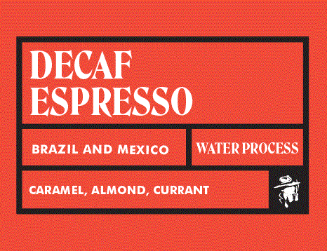 Decaf Espresso | Water Process packshot