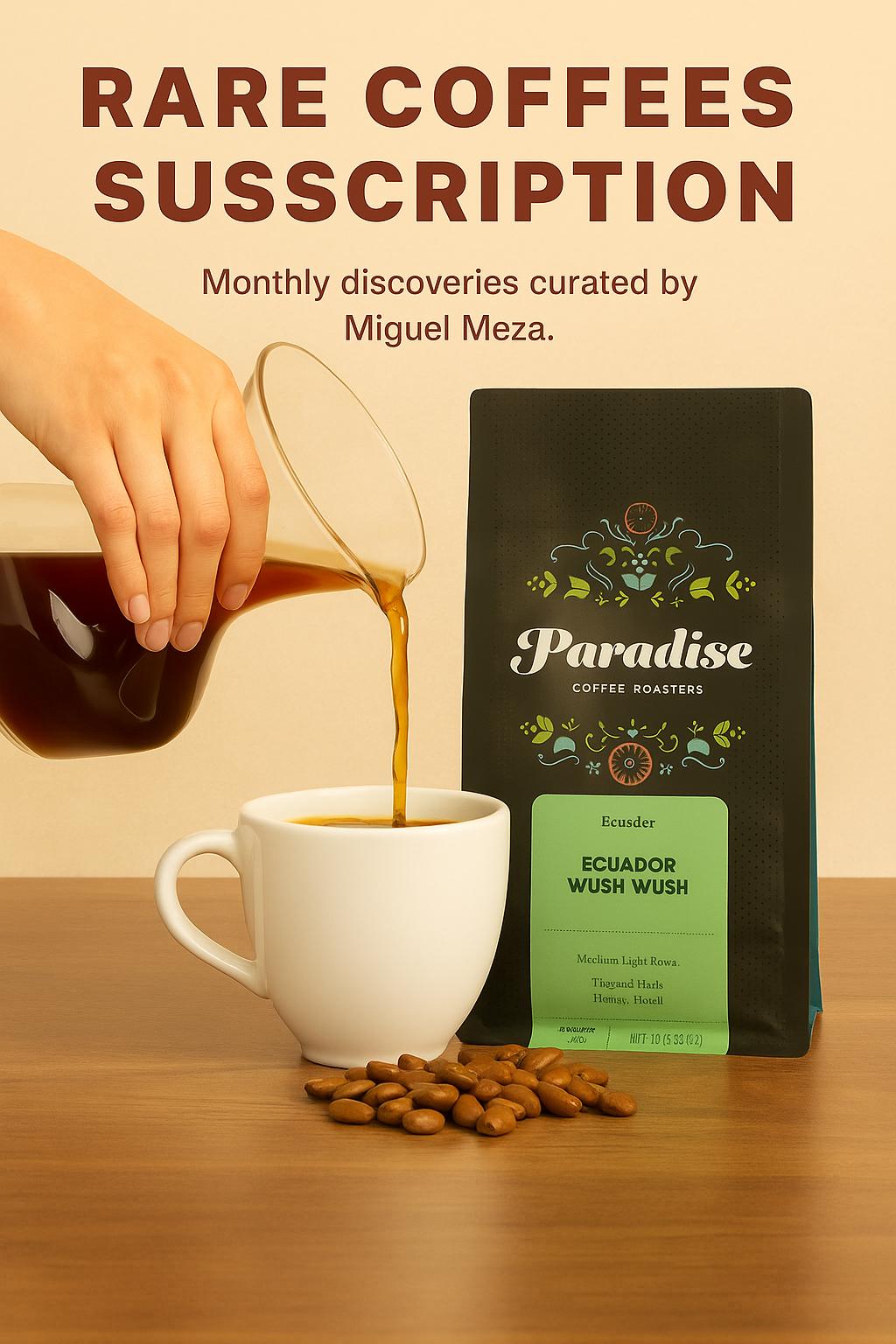 Rare Coffees Tour packshot
