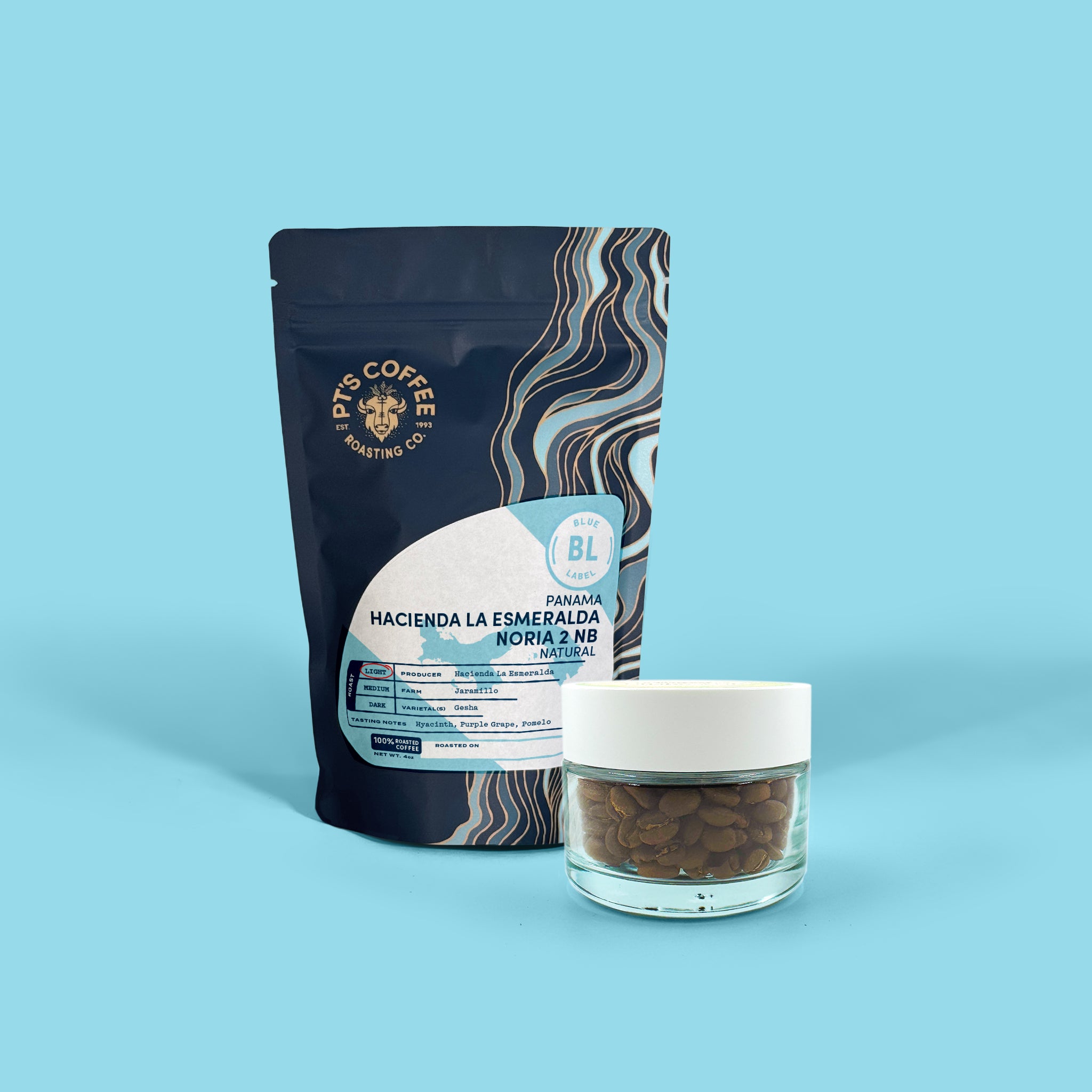 La Esmeralda Bosque #3 Gesha Washed packshot