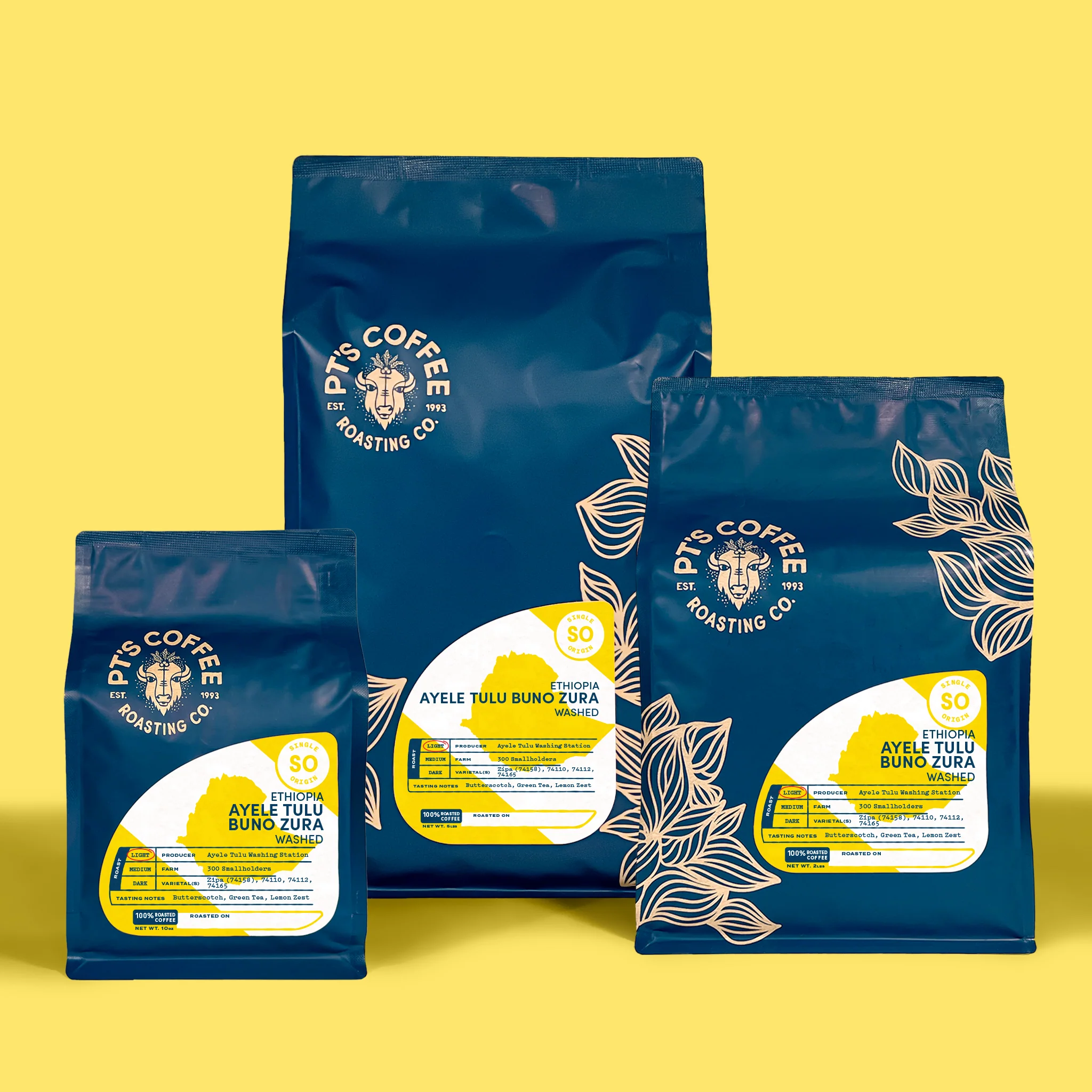 Ayele Tulu Buno Zura Washed packshot