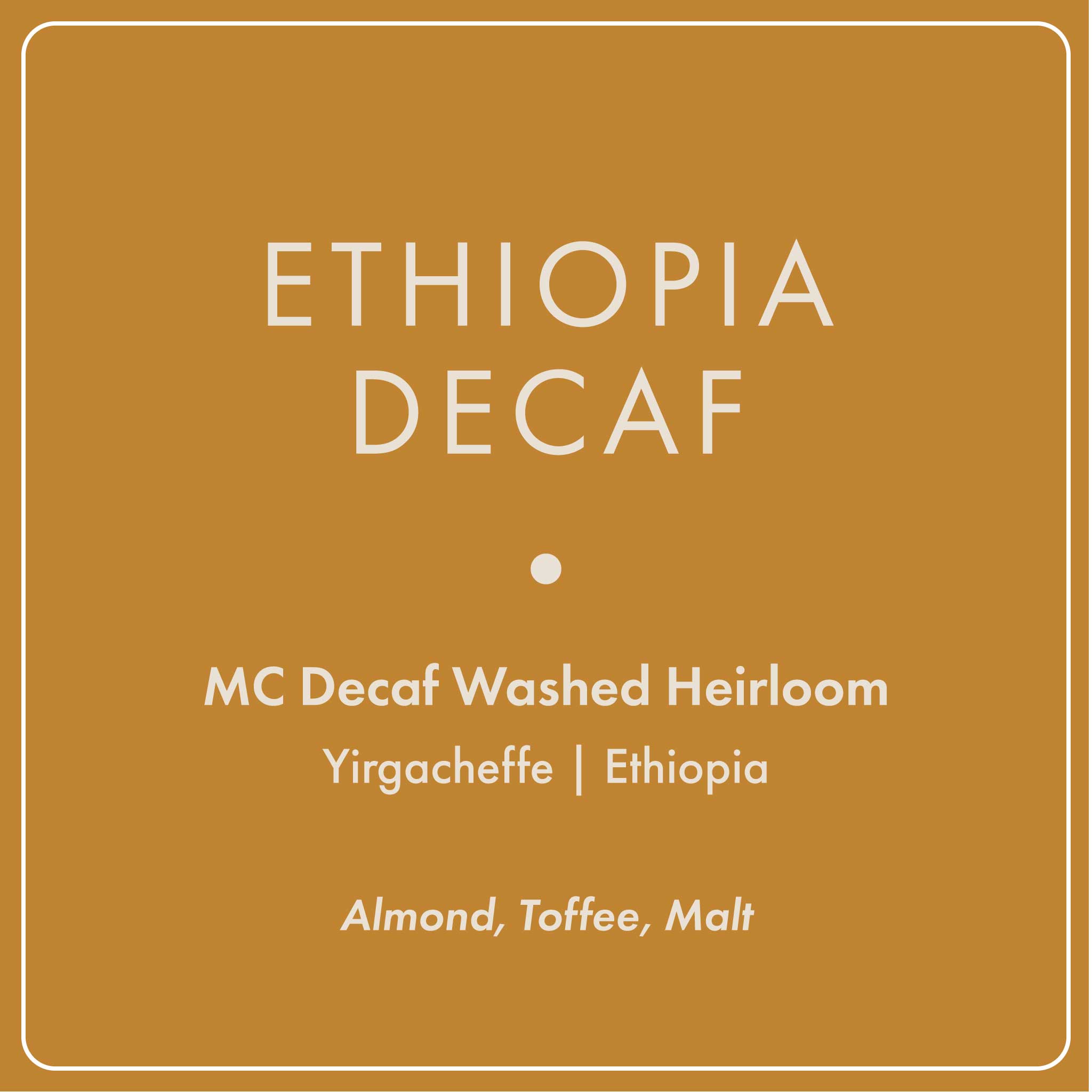 Ethiopia Decaf packshot