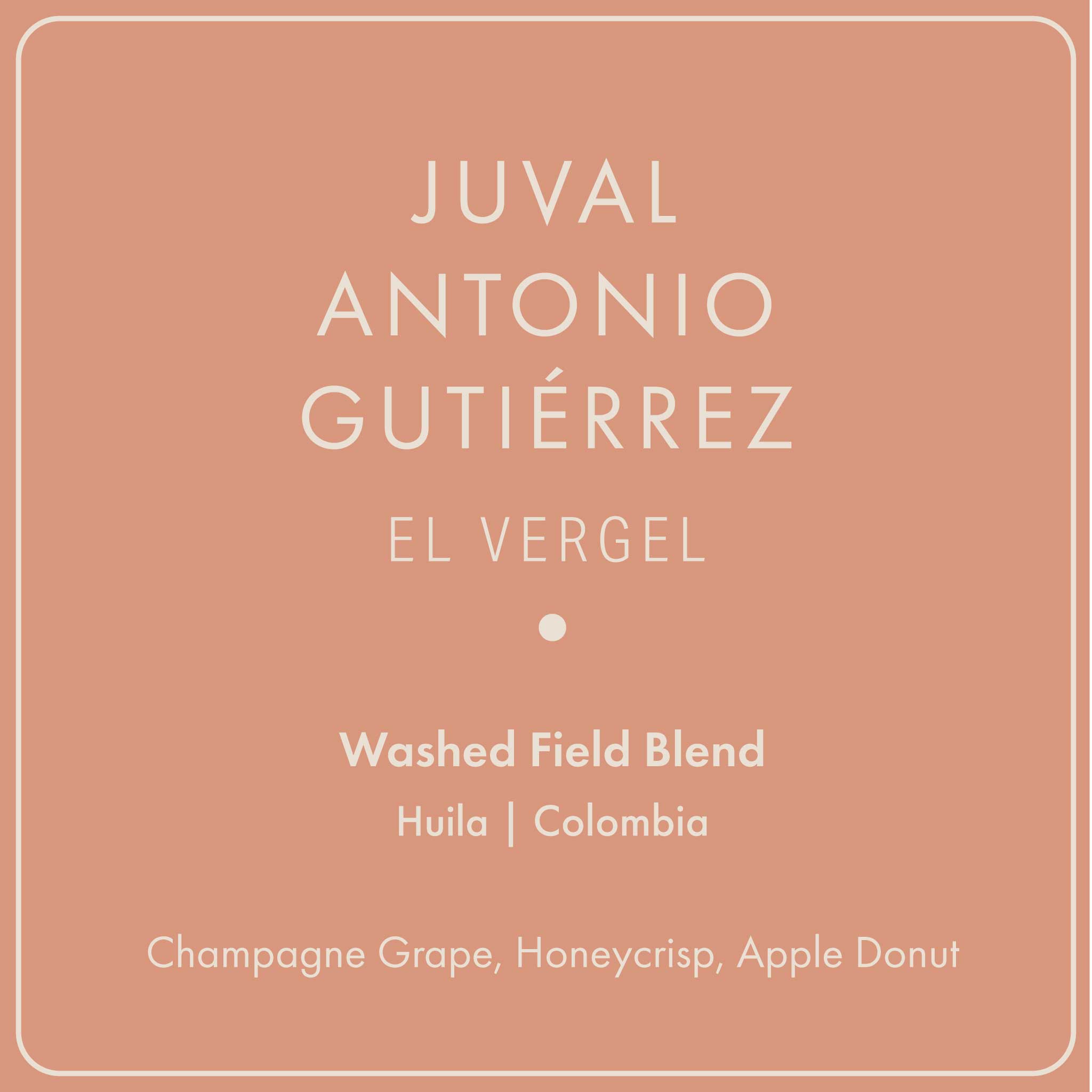 Juval Antonio Gutiérrez "El Vergel" packshot