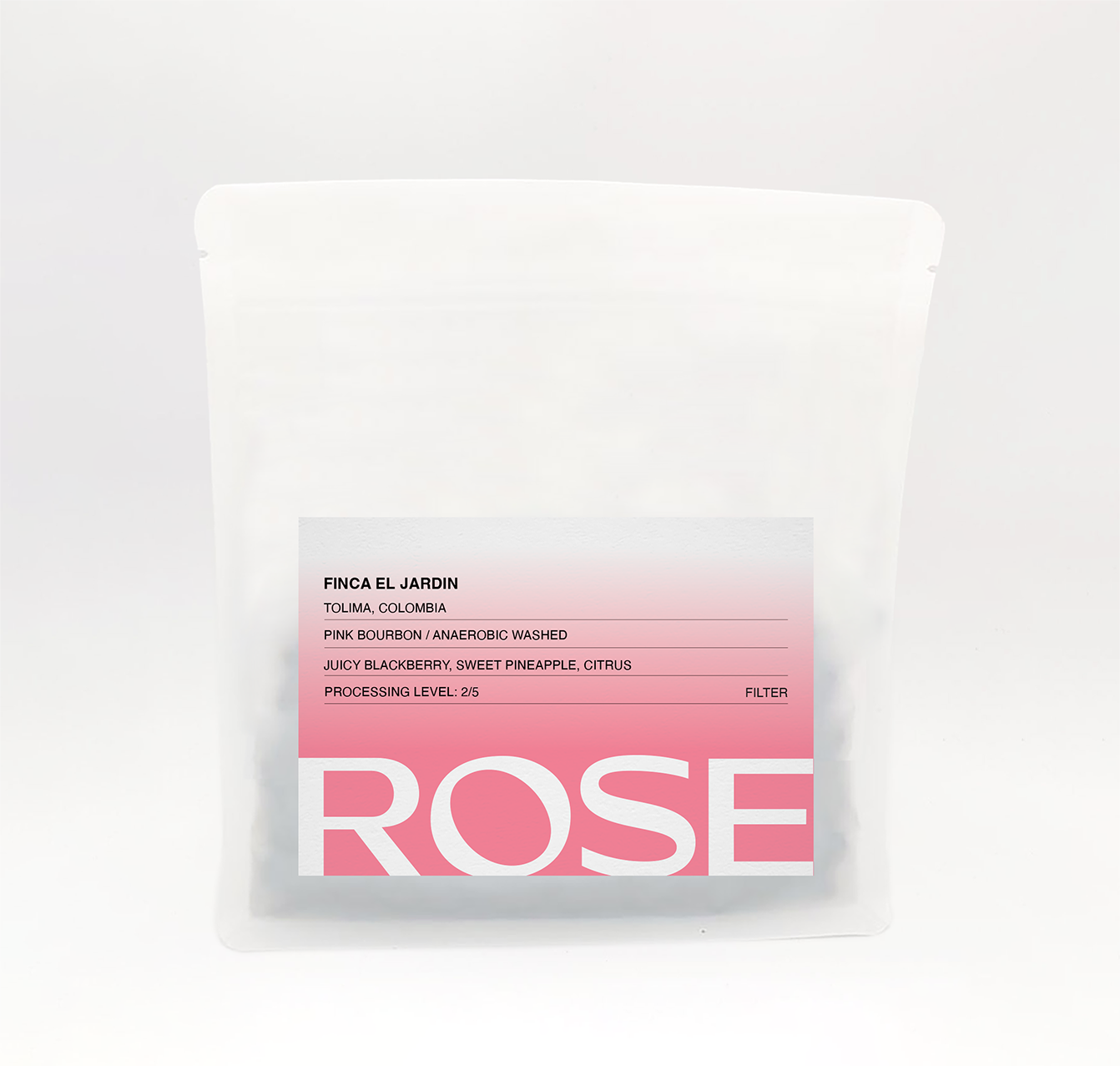 El Jardin Pink Bourbon Anaerobic Washed packshot