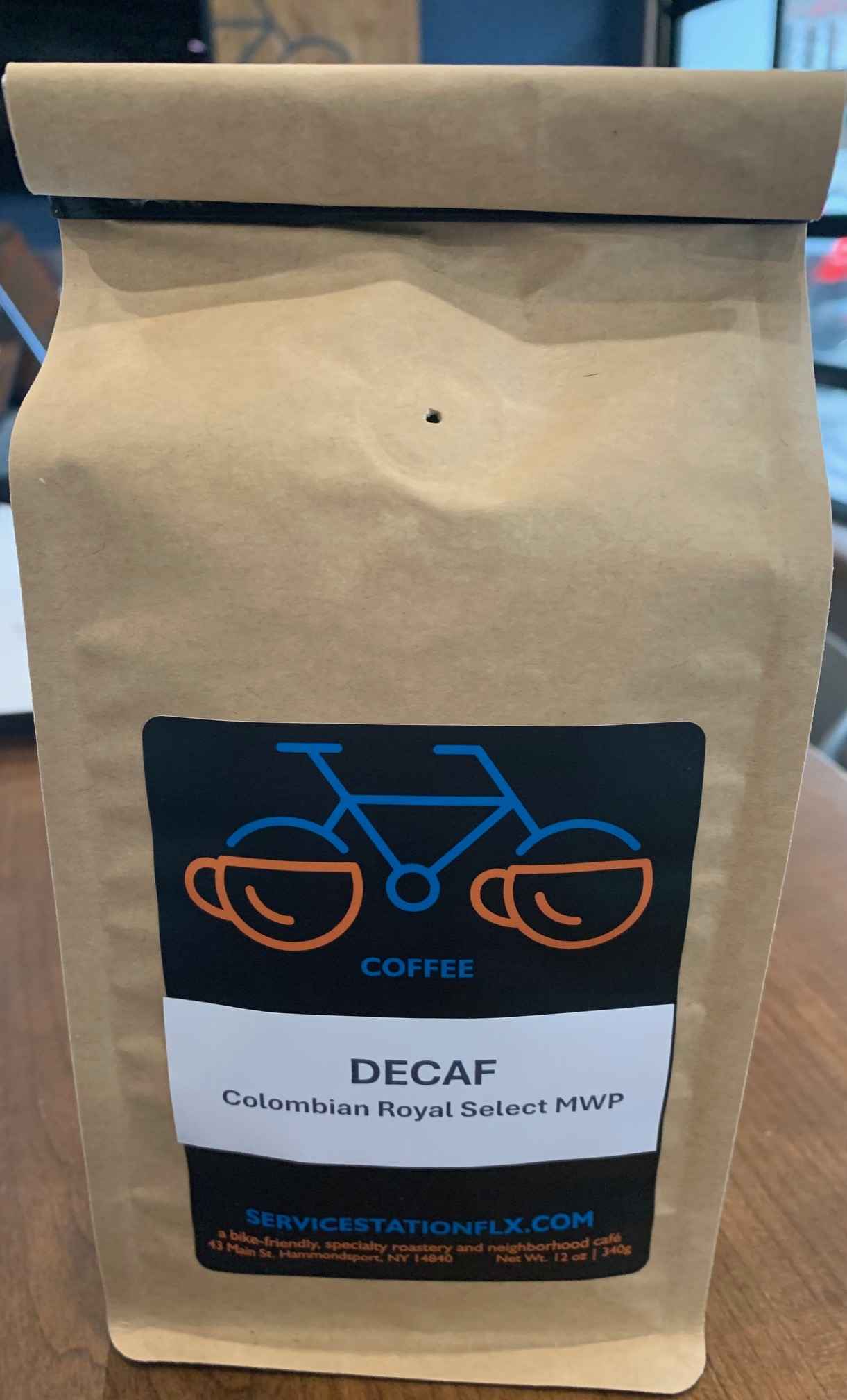 Coffee – Decaf Columbia packshot