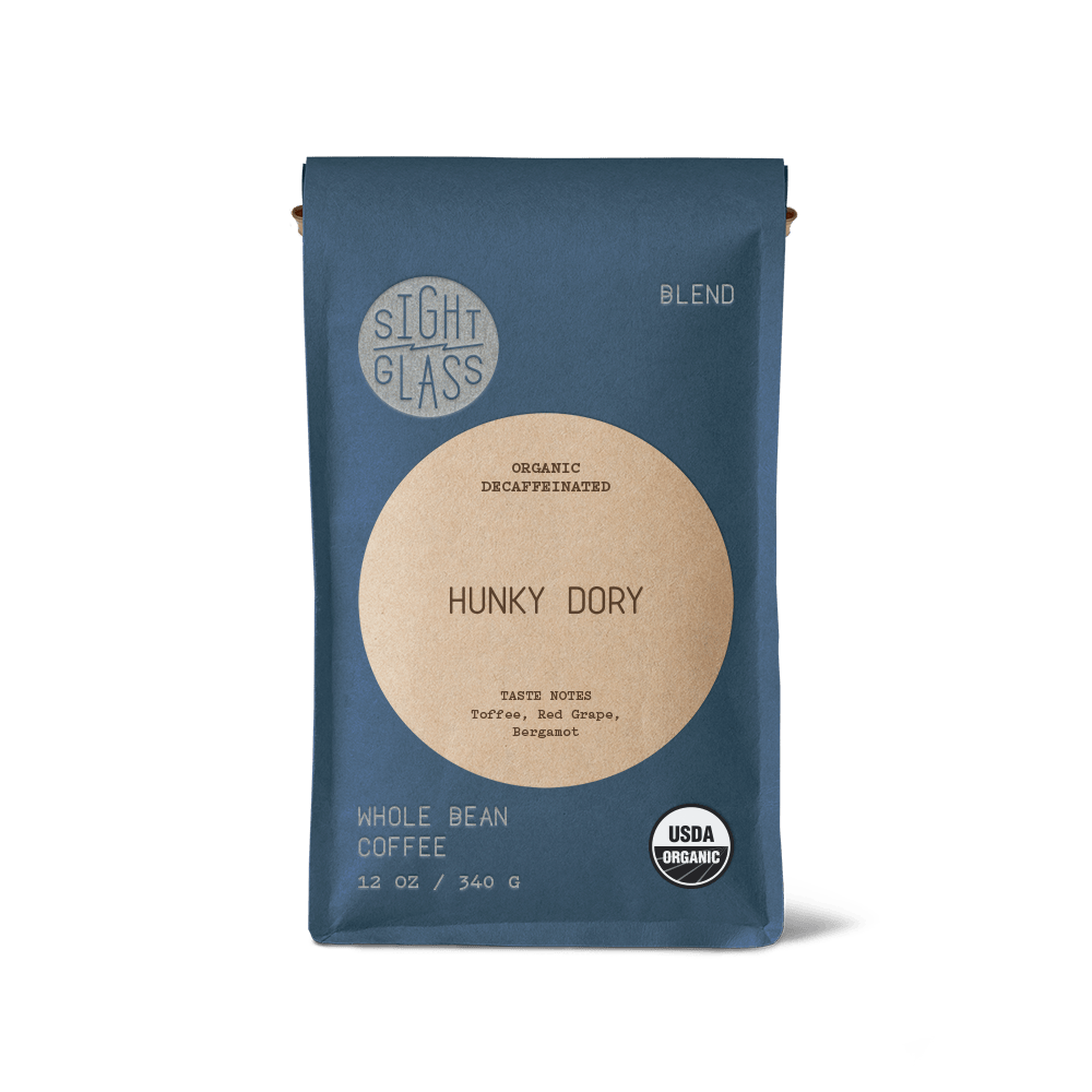 Hunky Dory Organic Decaf Blend packshot