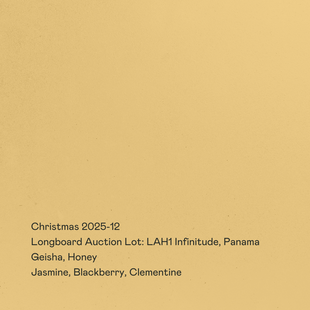 Christmas 2025-12 - Longboard Auction Lot: LAH1 Infinitude, Geisha Honey packshot