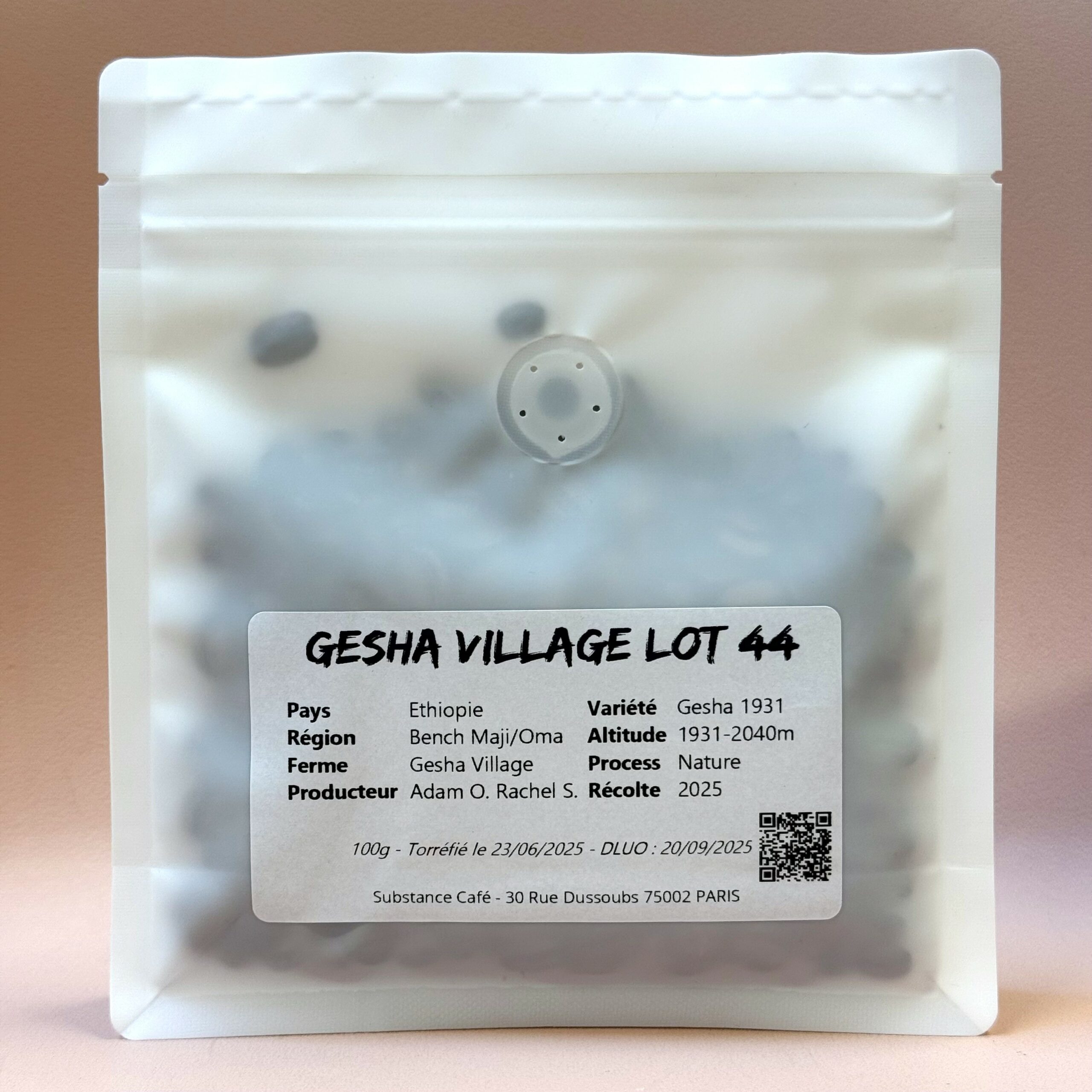 Ethiopia Gesha Village Lot 44 packshot