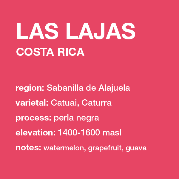 COSTA RICA Las Lajas packshot