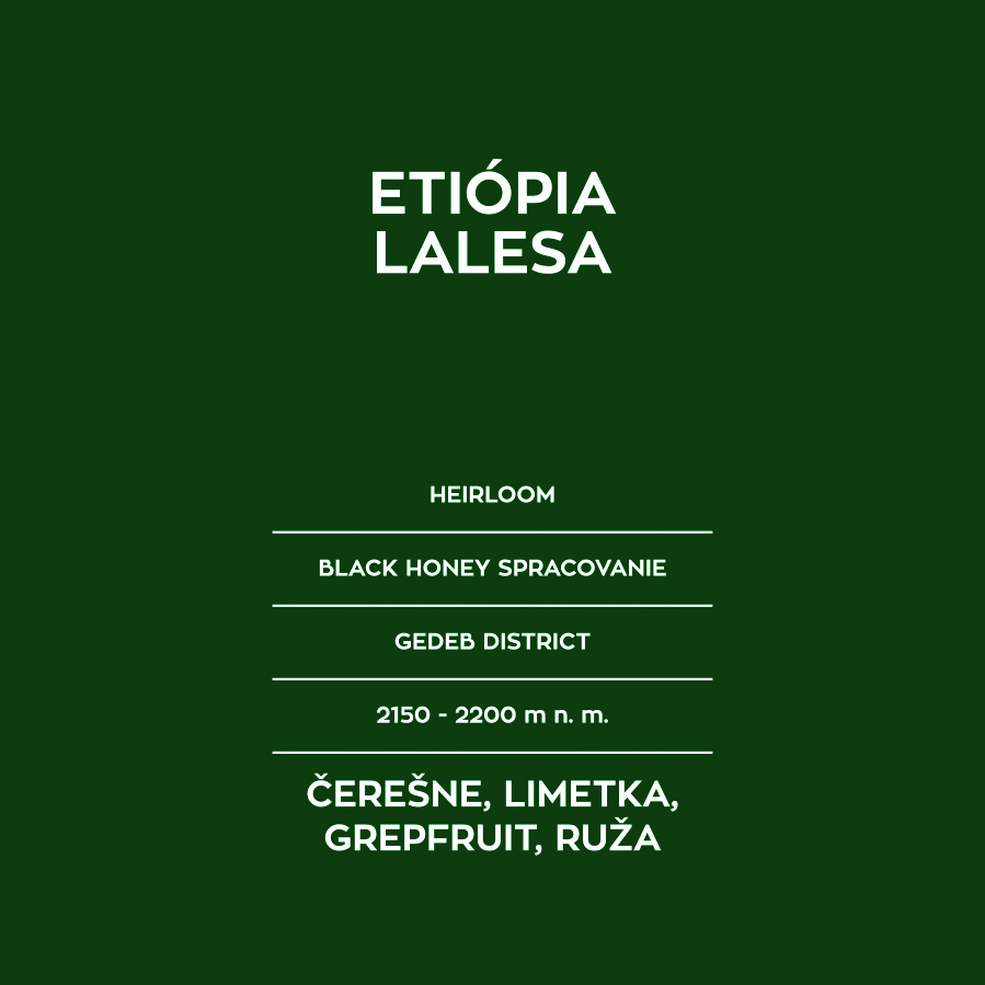 Etiópia Lalesa - Espresso Roast packshot