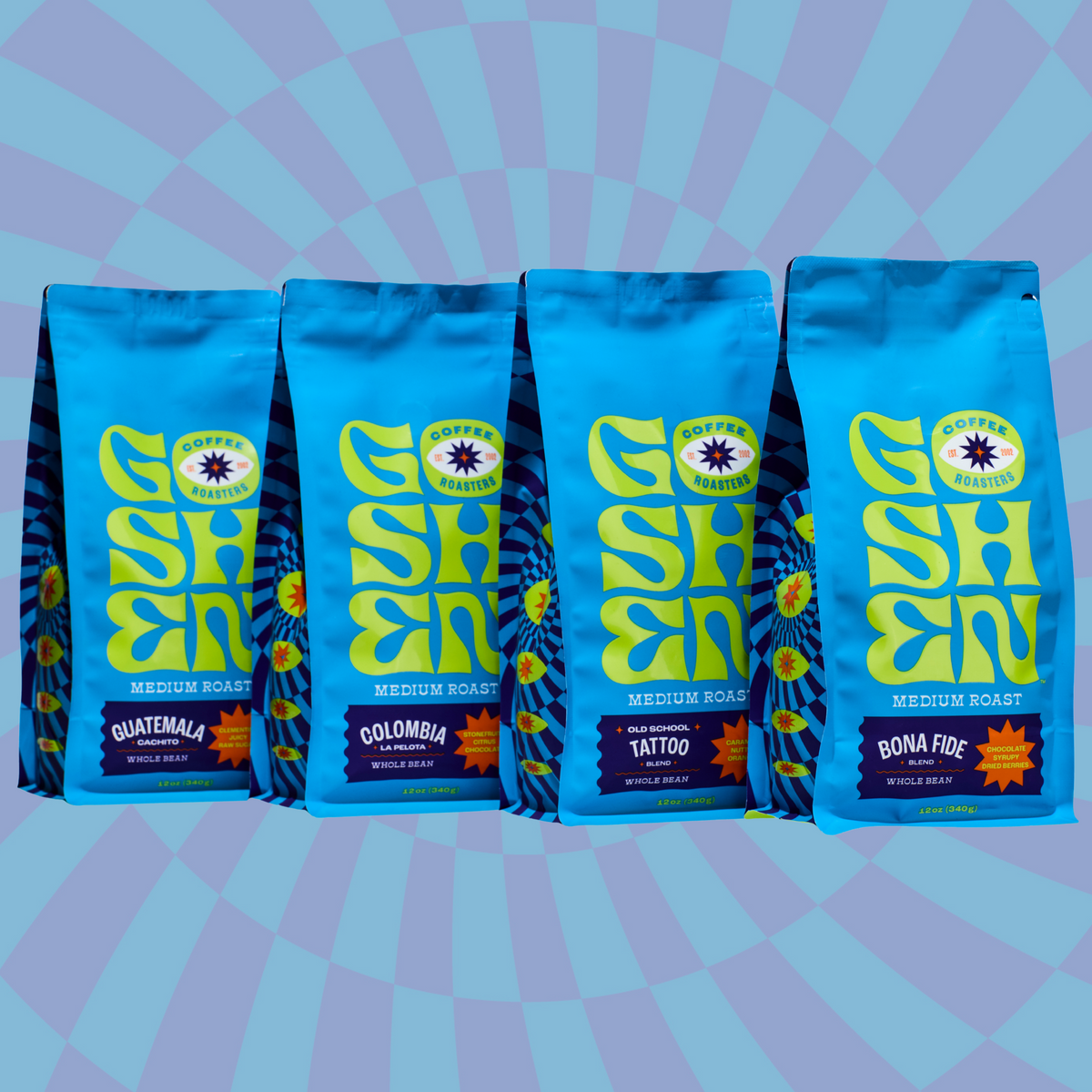 MEDIUM ROAST SAMPLE SET packshot