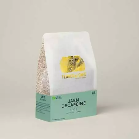 Coffee Jaen Decaffeinated - Espresso packshot