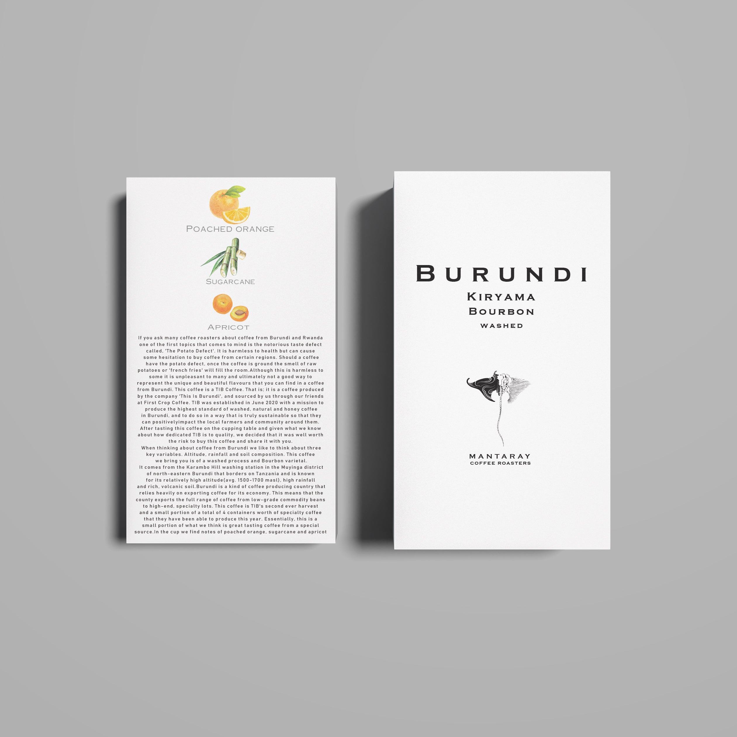 Burundi Kiryama washed - Espresso