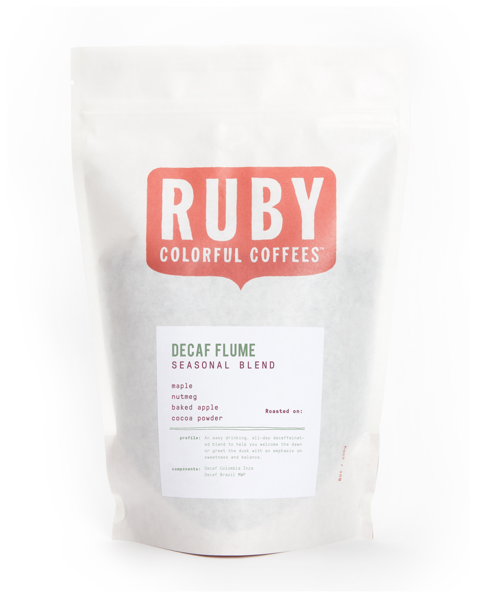 Decaf Flume Seasonal Blend packshot