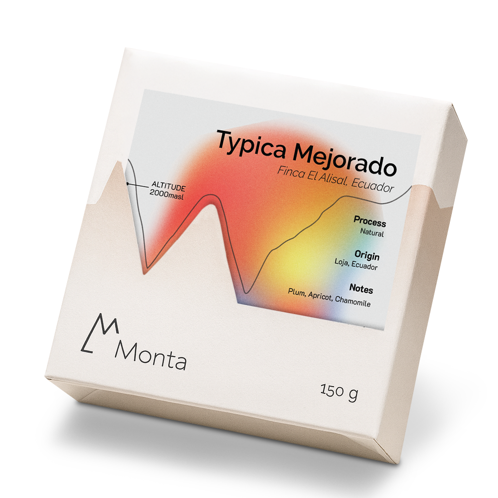 Ecuador — Leonidas Jaramillo — Finca El Alisal — Typica Mejorado Natural - Filter packshot