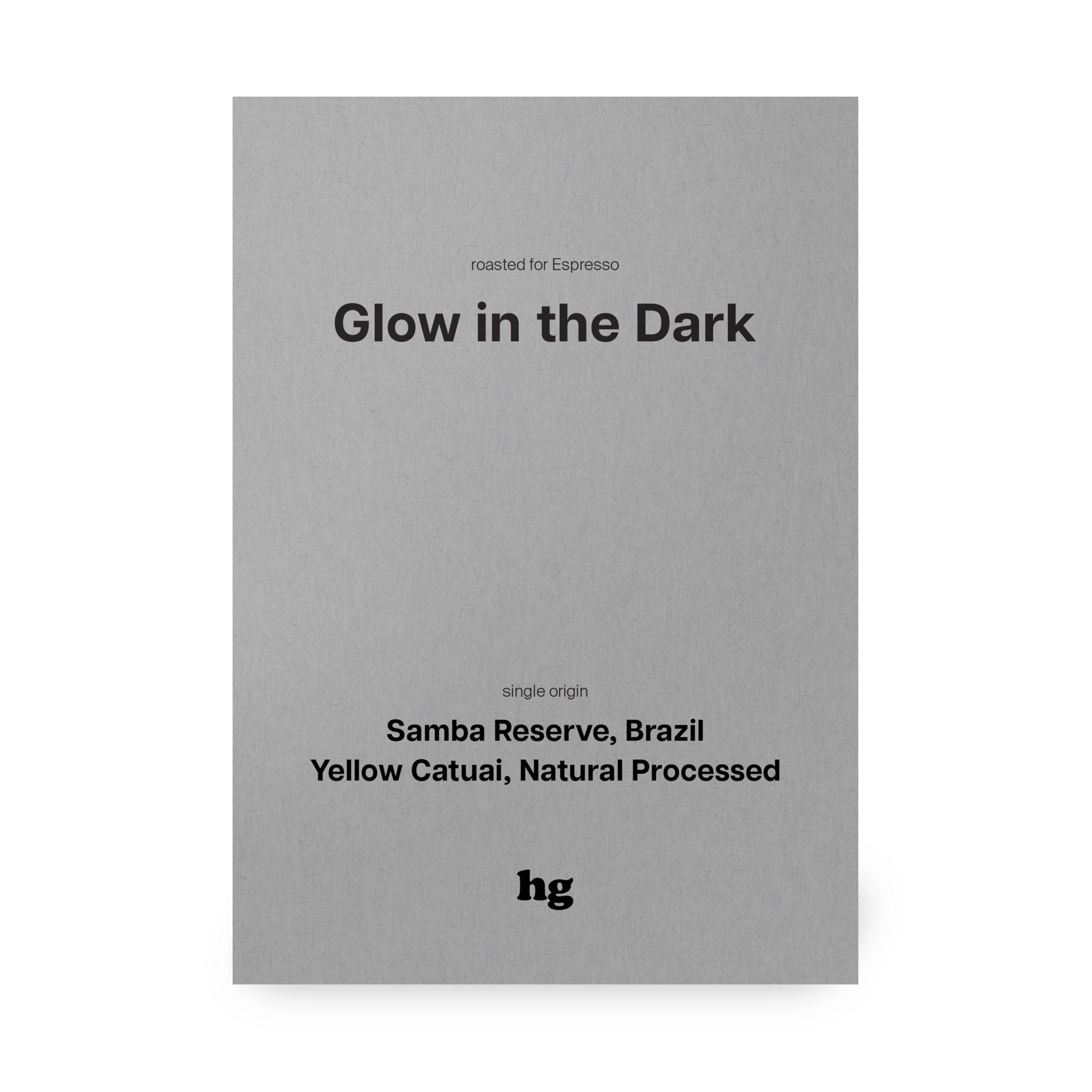 Glow In The Dark (Drip Bag In-store) packshot