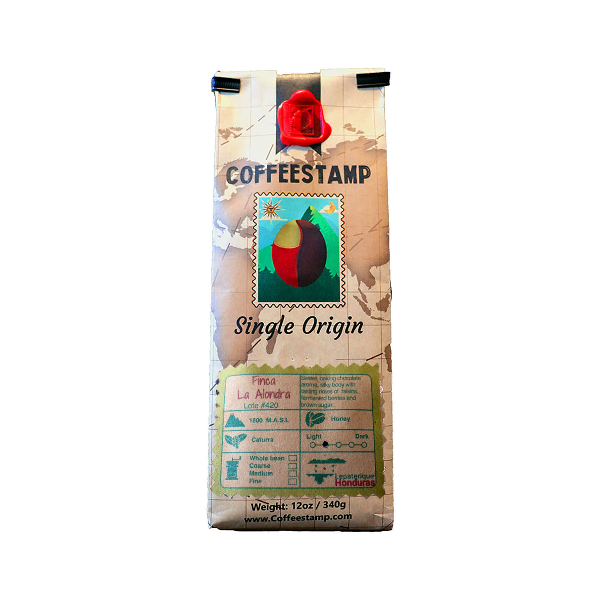 Honduras Finca La Alondra Honey process packshot