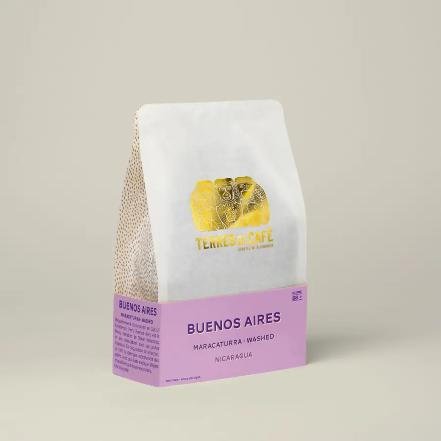 Coffee Buenos Aires - Maracaturra Washed packshot