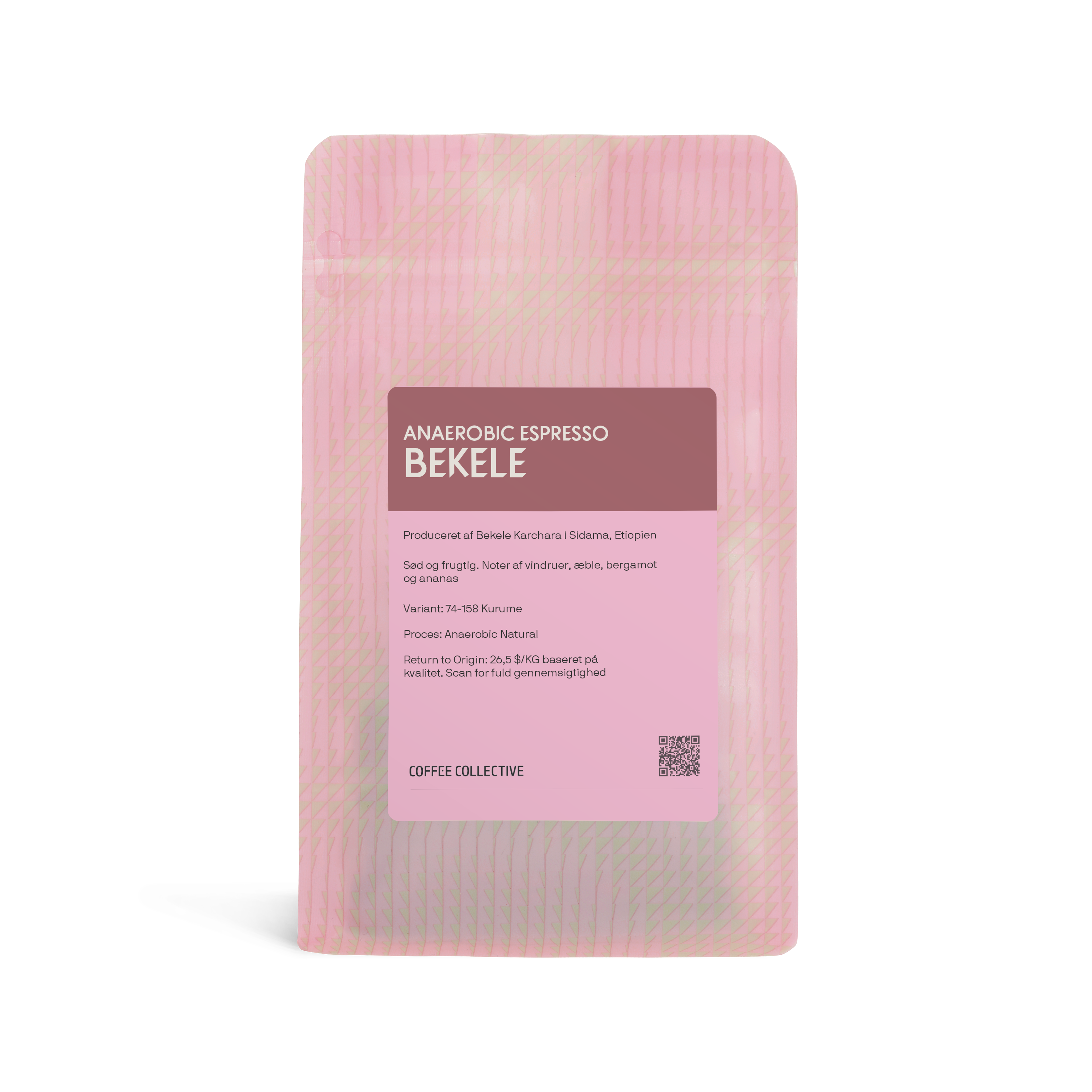 Bekele Anaerobic Espresso packshot