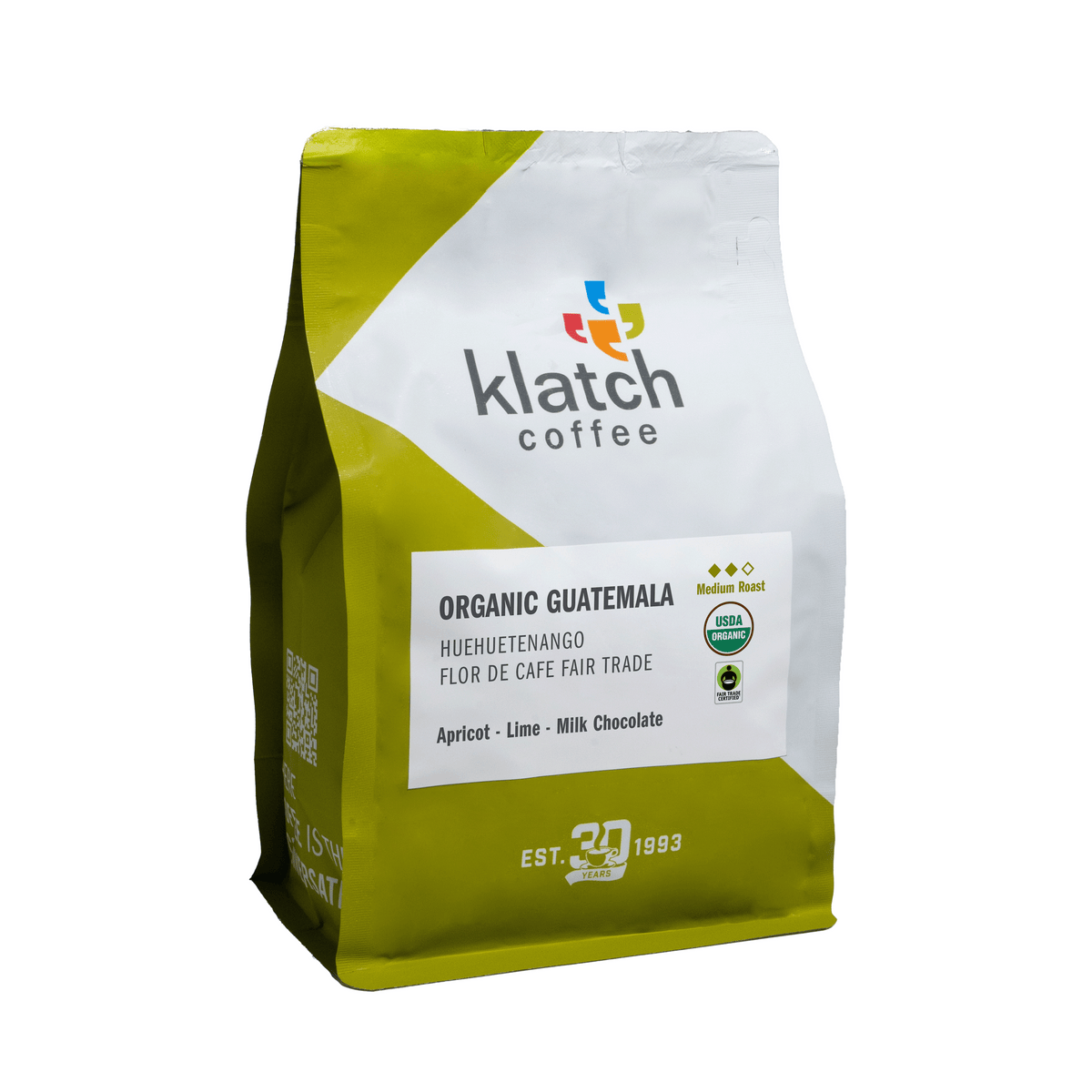 Organic Guatemala Huehuetenango Flor De Cafe Fair Trade packshot