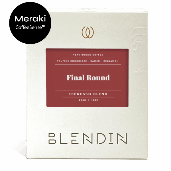 Meraki x BlendIn - Final Round Espresso Blend packshot