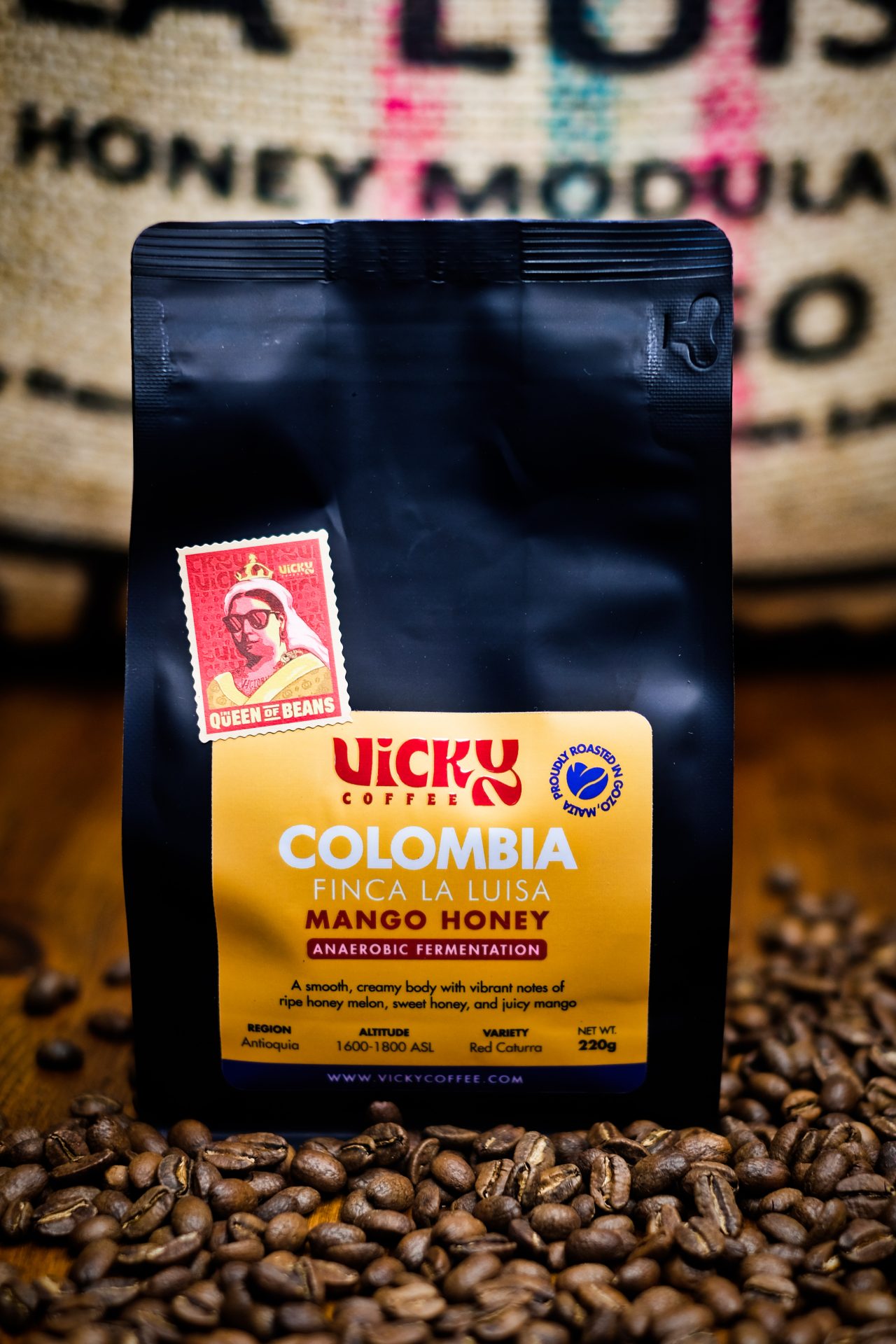 La Luisa Mango Honey, Colombia packshot