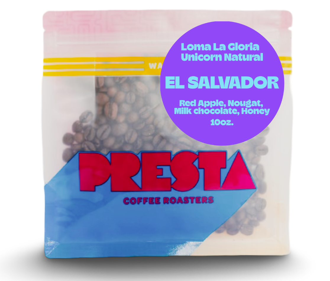 El Salvador Loma La Gloria - Unicorn Red Bourbon Natural packshot