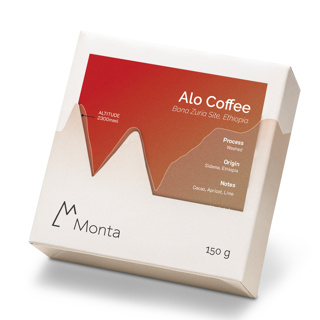 Ethiopia - Alo Coffee Bona Zuria Site packshot